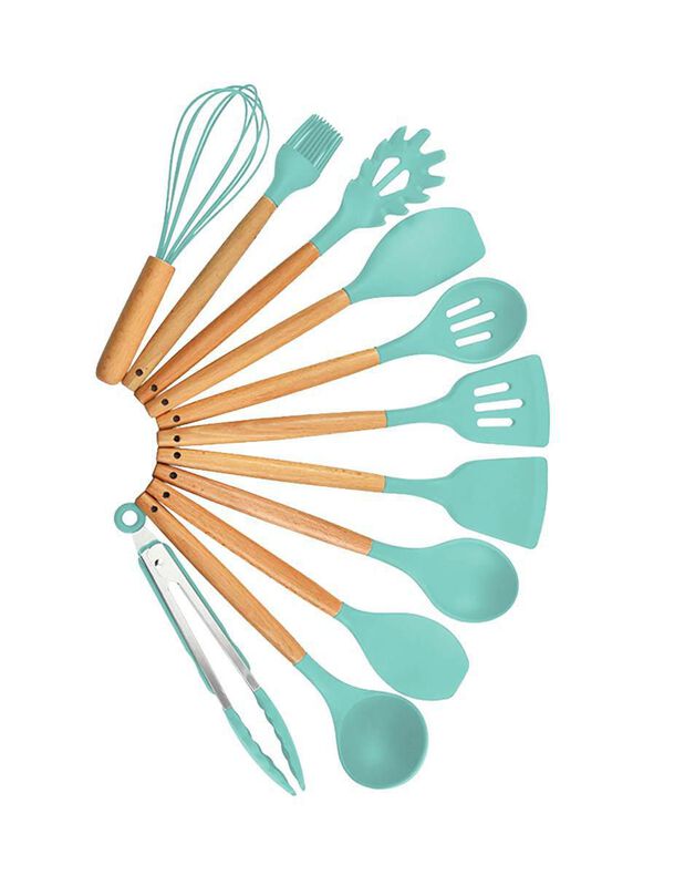 Set Utensilios Coquo de madera image number null