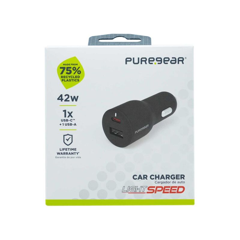 Cargador Auto Plug In Puregear 42w Dual Usb-c U... image number null