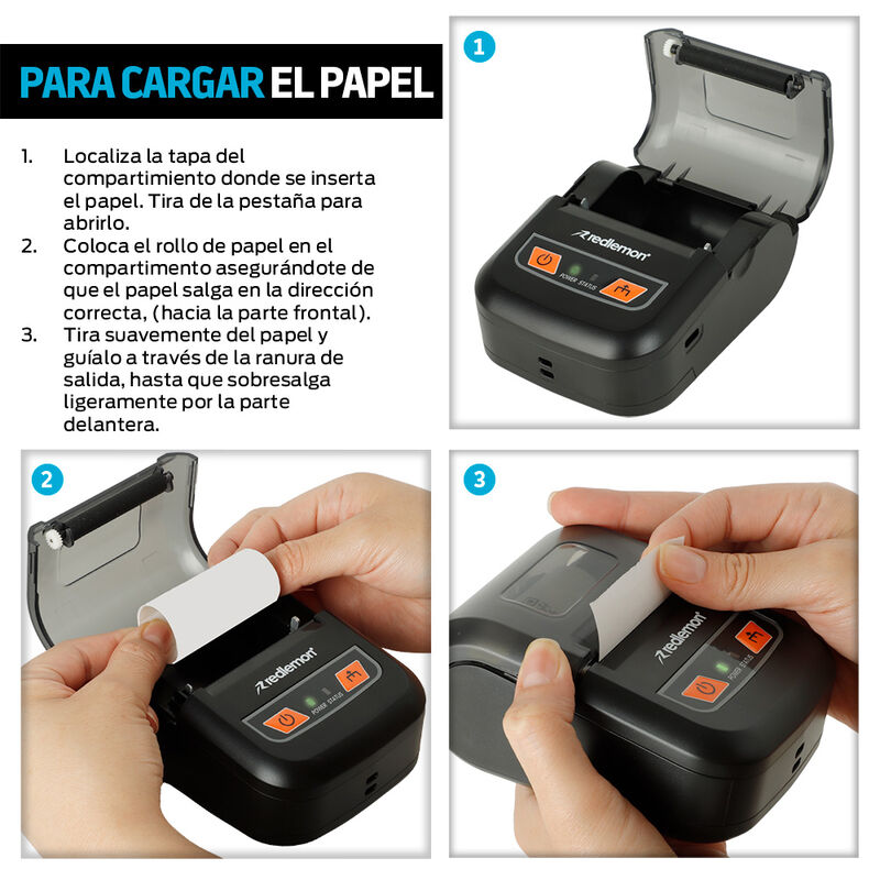 Impresora Portátil Mini Inalámbrica Bluetooth P... image number null