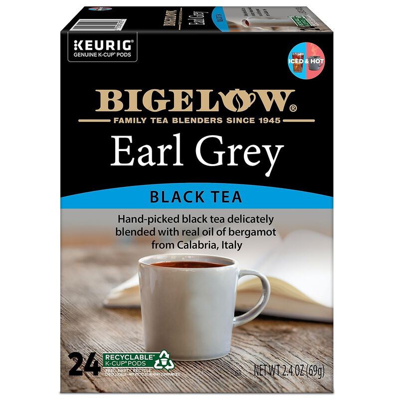 T&eacute; Bigelow Earl Grey En C&aacute;psulas K-cup 24 Unida... image number null