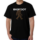 Camiseta Word Art Para Hombre - Bigfoot - Negro