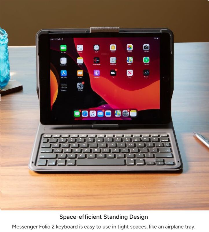 Teclado Y Funda Para Tableta Zagg Messenger Fol... image number null