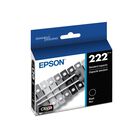 Cartucho De Tinta Epson 222 Claria De Capacidad Est&aacute;ndar Negro T222120-s