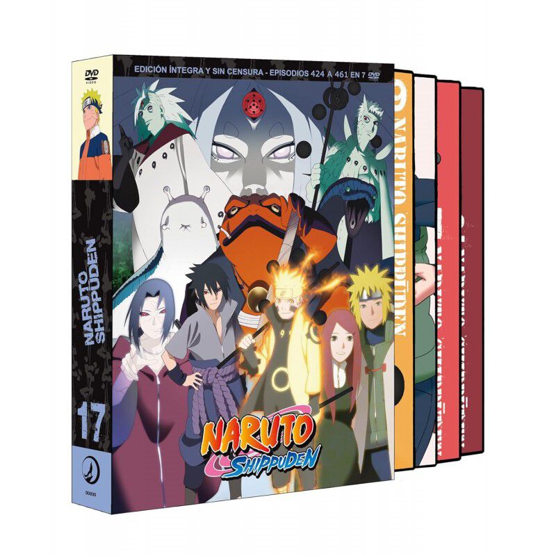 Naruto: Shipp&ucirc;den (caja 17 Dvd 424 A 46, 38 Epi... image number null