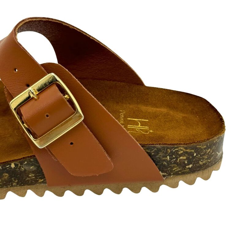 Sandalias Miami para mujer color camel marca HR image number null