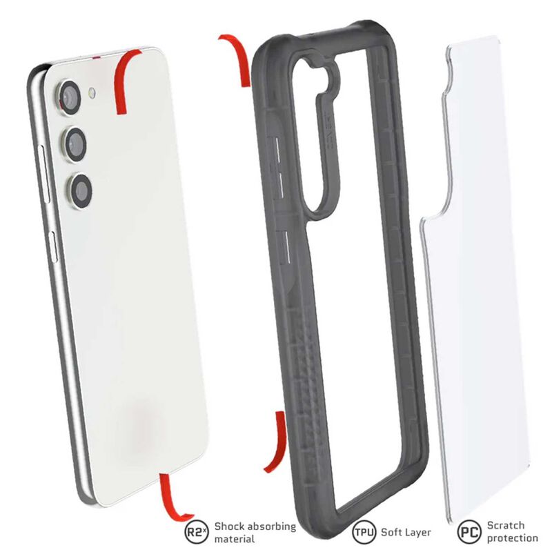 Funda Ghostek Covert Para Samsung S23 Plus Humo image number null