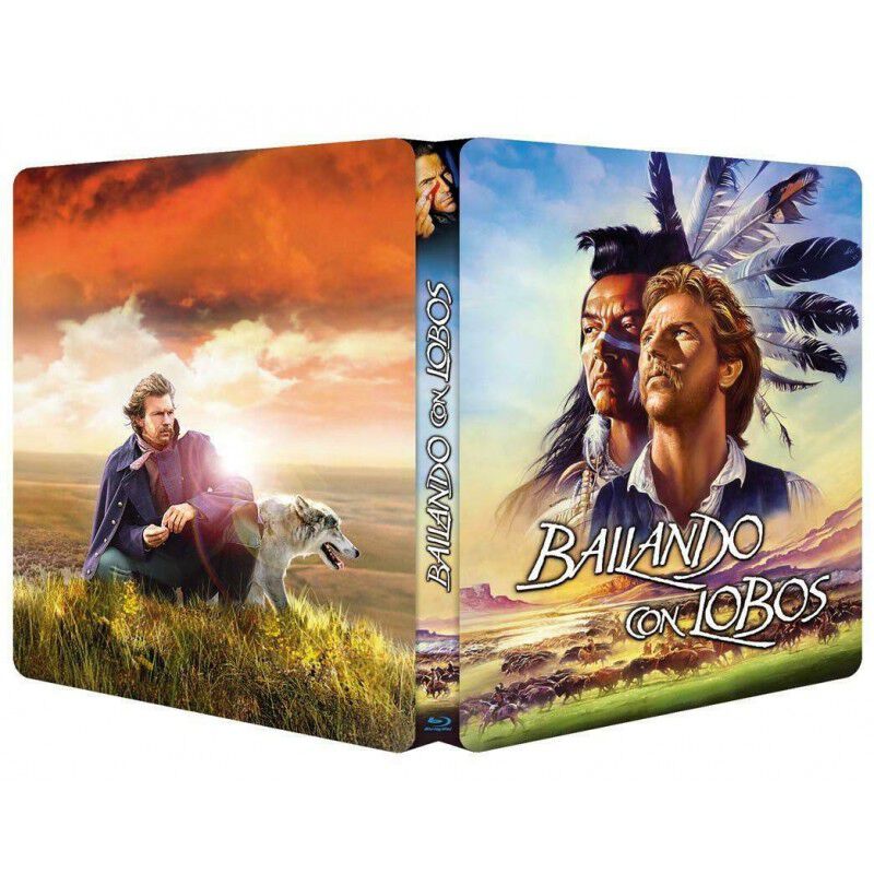 Bailando Con Lobos (bd + Dvd Edici&oacute;n Met&aacute;lica L... image number null