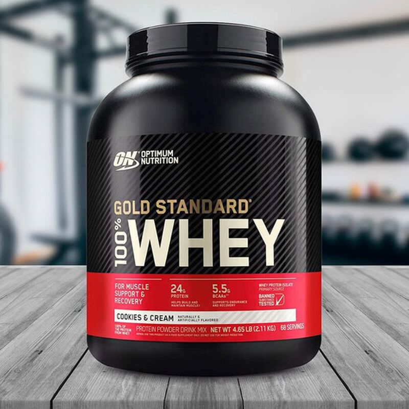 Proteina 100% Whey Gold Optimum Nutrition Cooki... image number null