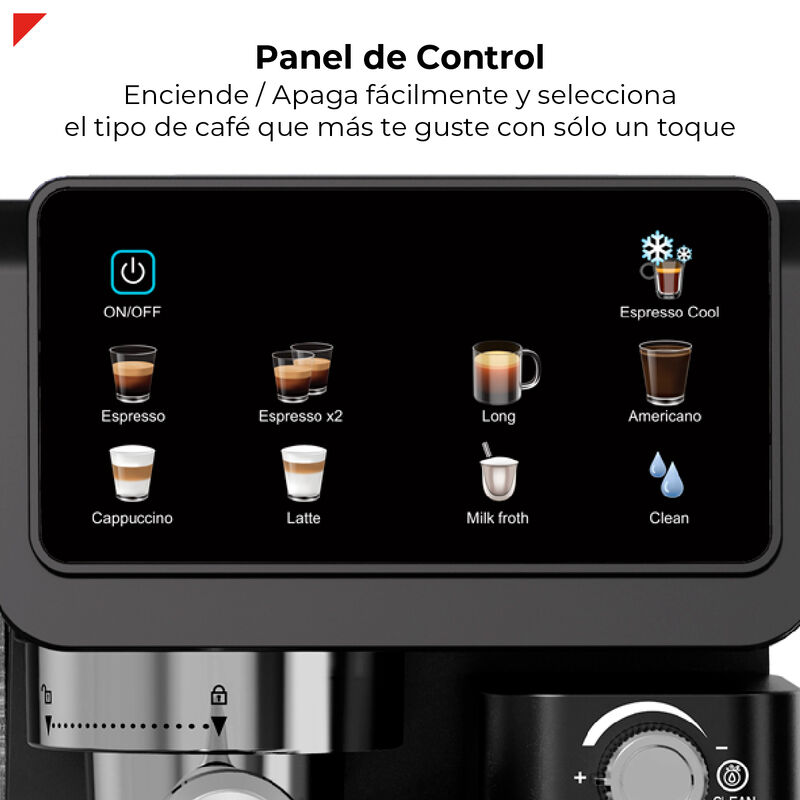 Cafetera Espresso Autom&aacute;tica Frio/caliente 20b ... image number null