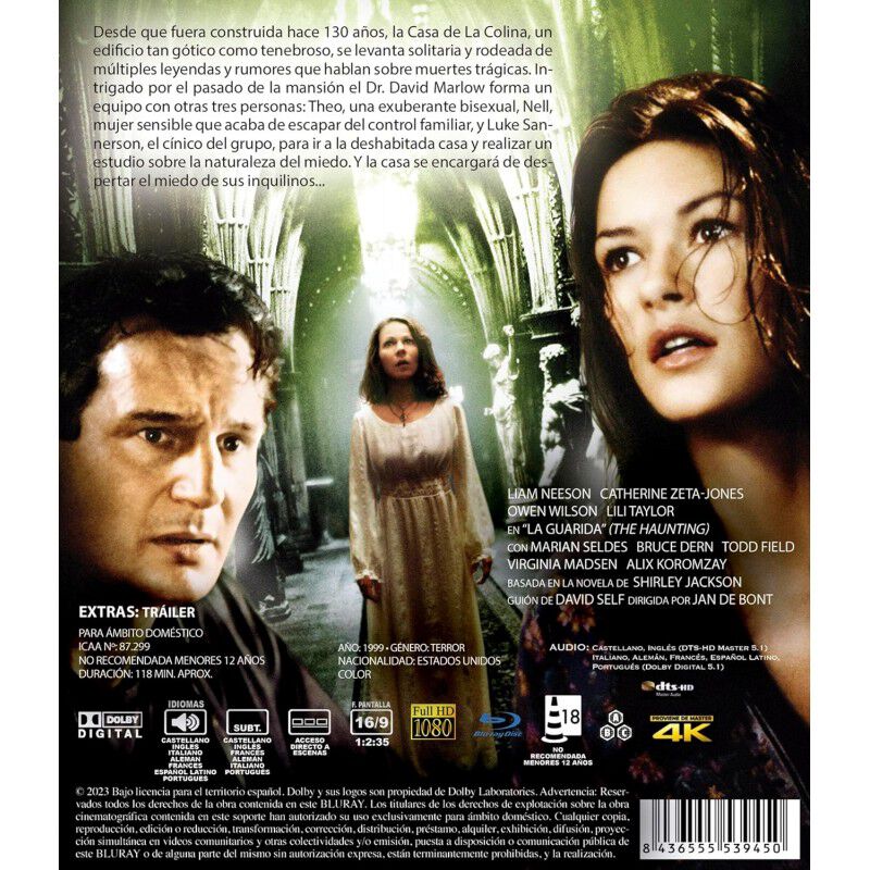 La Casa Embrujada [blu-ray] (1999) image number null