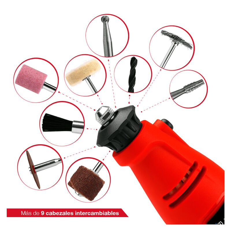 Multi Tool Aksi de 140W con Accesorios Profesio... image number null