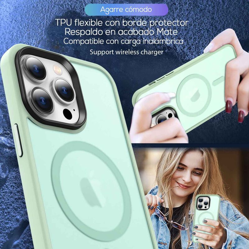 Funda Tekku Matte Style Mag Para Iphone 15 Pro ... image number null