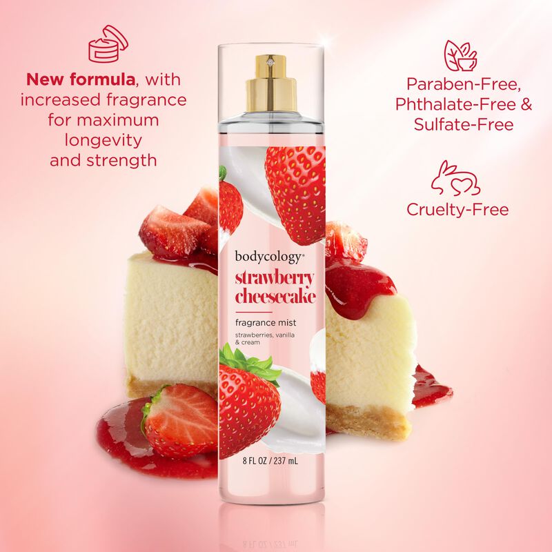 Tarta De Queso Con Fresas Body Mist Bodycology,... image number null