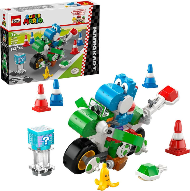 SUPER MARIO KART  MOTO YOSHI 72031 image number null