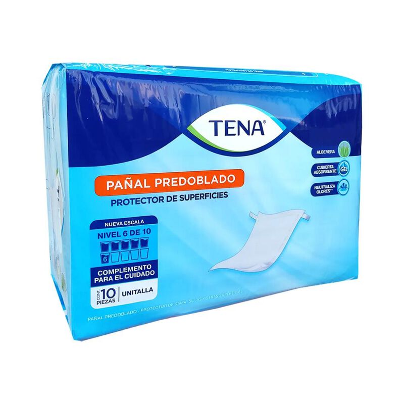 Tena Pa&ntilde;al Predoblado 10pzs image number null