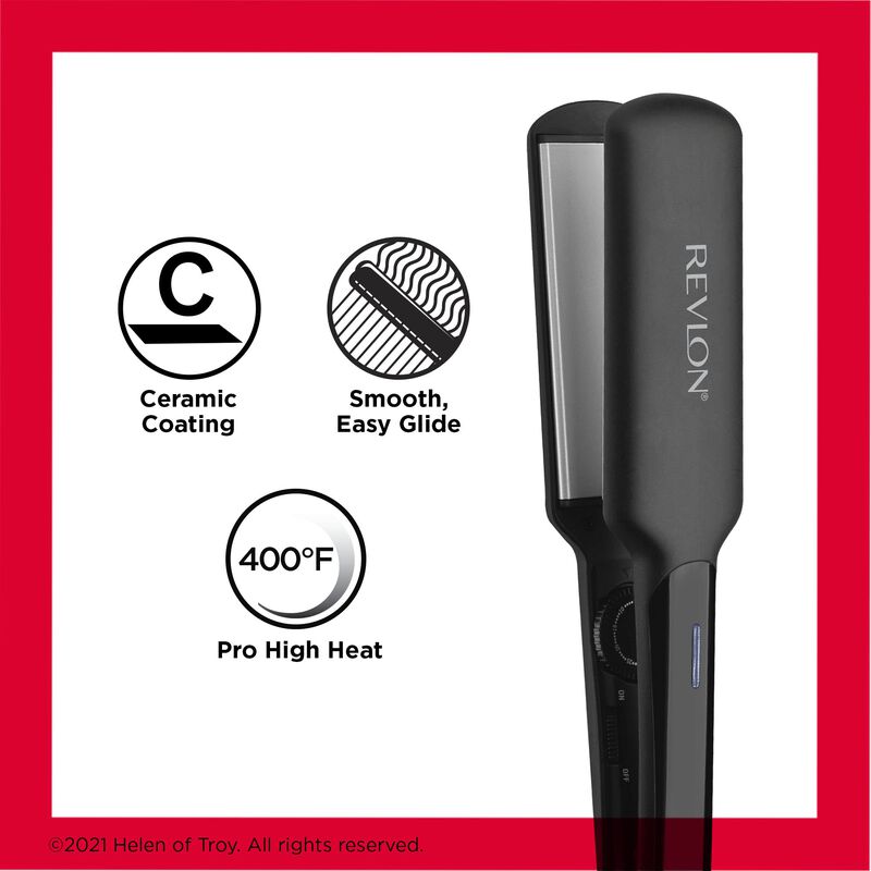 Plancha De Pelo Revlon 5 cm Recubierta De Cer&aacute;m... image number null