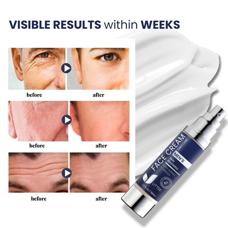 Crema Facial Uttse 6 En 1 Antienvejecimiento Y ... image number null
