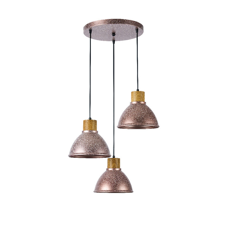 L&aacute;mpara Colgante de Metal 1.53 m de Altura, Pot... image number null