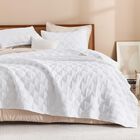 Juego De Ropa De Cama Litanika California King 3 Piezas Blanco
