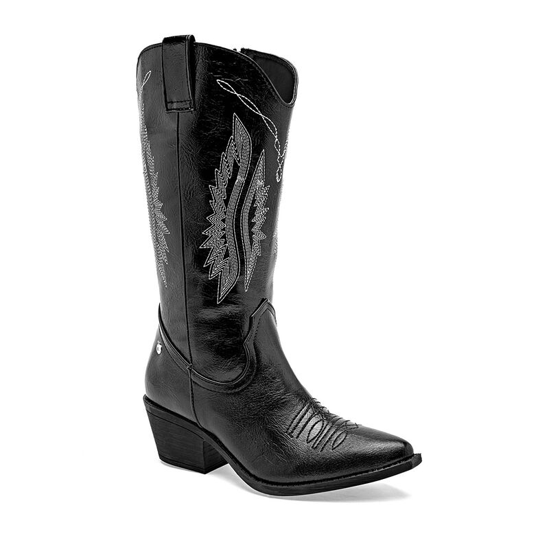 Moramora Bota para mujer negro image number null