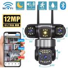 Camara de seguridad triple lente