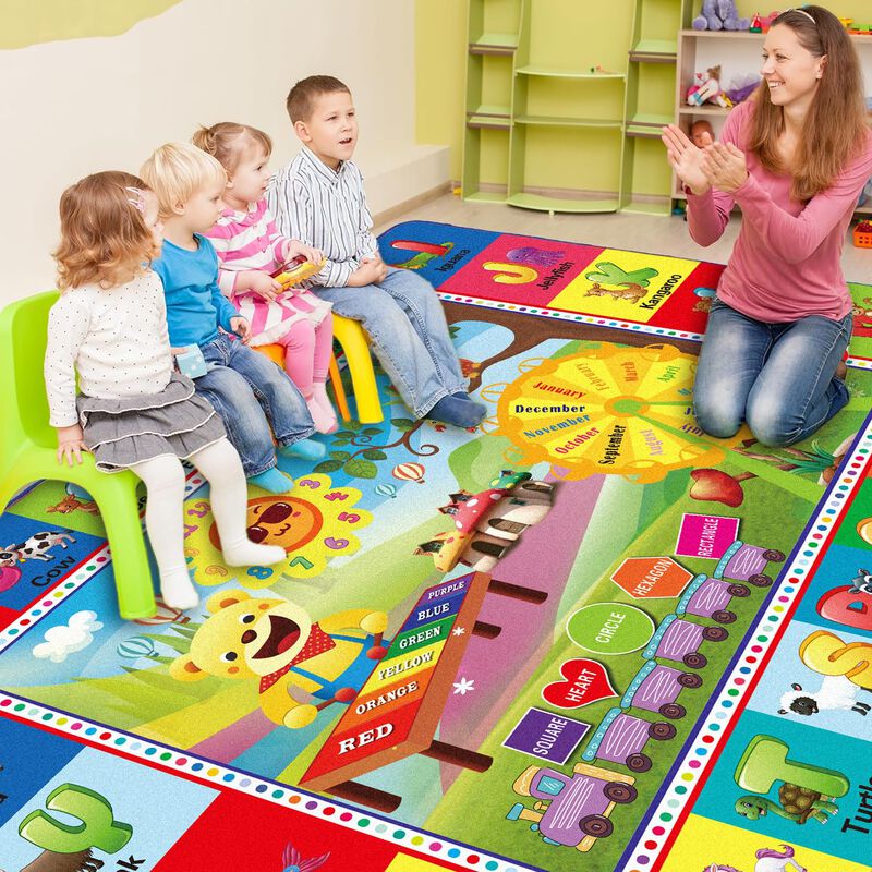 Alfombrilla De Juego Abc Rug Yongjoy Abc Para S... image number null