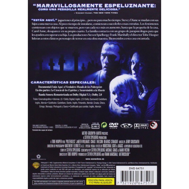 Poltergeist [dvd] image number null