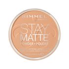 Polvo Prensado Rimmel London Stay Matte 016 Deep Beige 14g