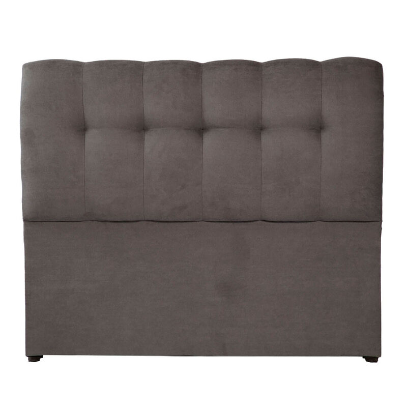 Cabecera Matrimonial Dicasa Nube Gris Oscuro image number null