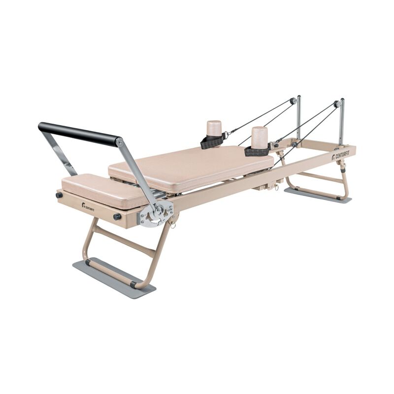 Cama Pilates Reformer Color Beige Yoga Plegable... image number null