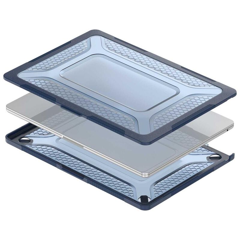 Funda TEKKU HC para MacBook Pro 13 M1 M2 uso ru... image number null