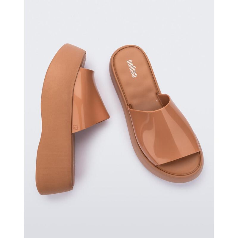 Sandalias Con Plataforma Melissa Becky Mujer image number null