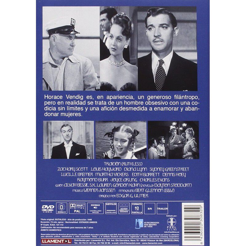 Sin Piedad (traici&oacute;n) [dvd] (1948) Sin Piedad image number null