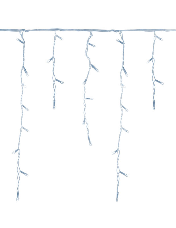 Serie cascada luz blanca 300 LED 8 funciones 6M image number null
