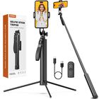 Tr&iacute;pode Y Palo Para Selfies Liphisy De 72 Pulgadas Para Tel&eacute;fono Celular Y C&aacute;mara