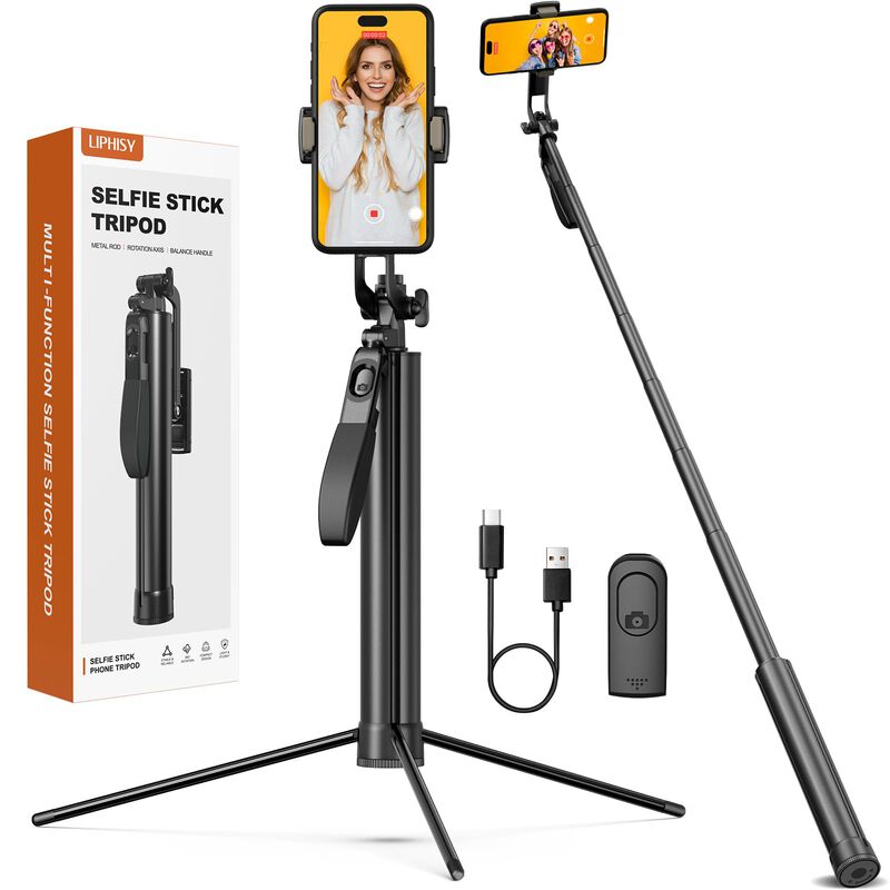 Tr&iacute;pode Y Palo Para Selfies Liphisy De 72 Pulga... image number null