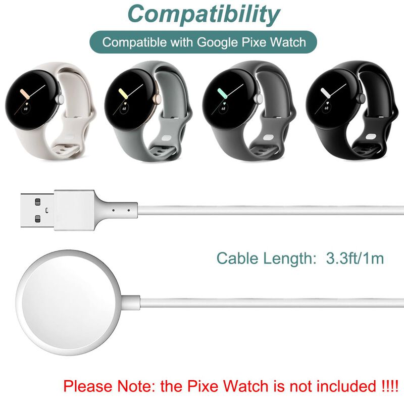 Cargador Kissmart para Google Pixel Watch 1&ordf; Ge... image number null