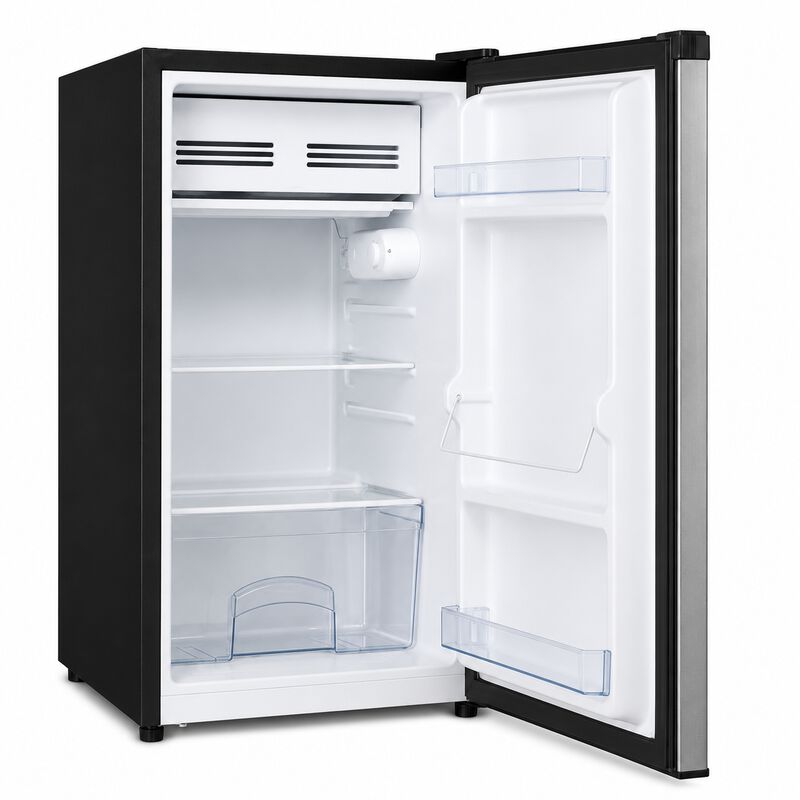 Frigobar 4.3 Ft Congelador Luz Led Control Gris... image number null