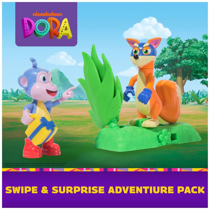 Paquete Toy Adventure Dora Swipe & Surprise Con... image number null