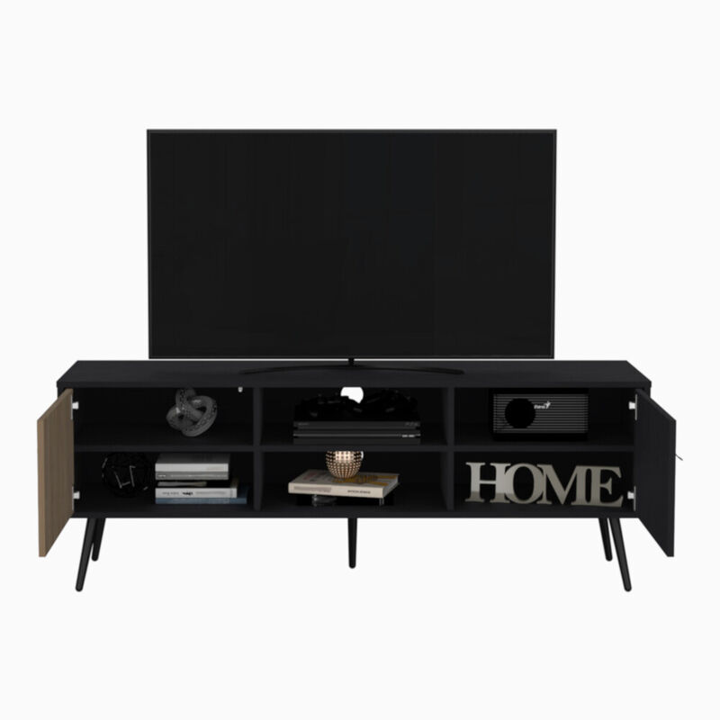 Rack para TV 65" Funes Eco 150 Wengue image number null