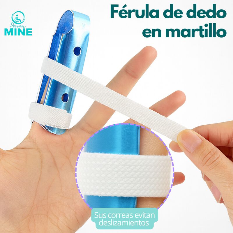 F&eacute;rula para Dedo en Martillo en Aluminio y Acol... image number null