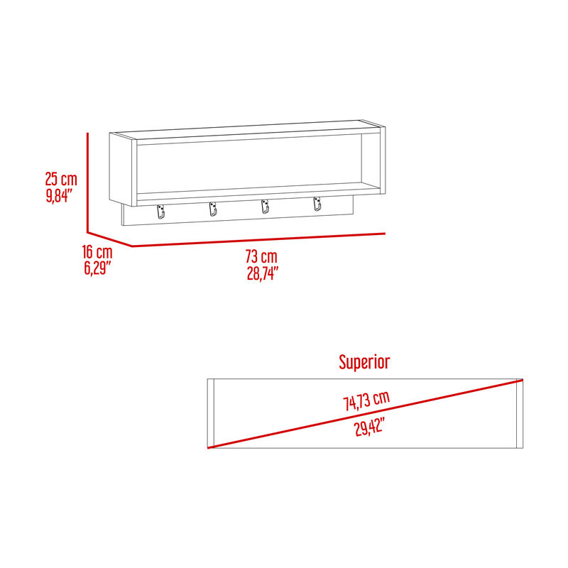 Mueble Auxiliar De Cocina Manhatan Miel Virtual... image number null