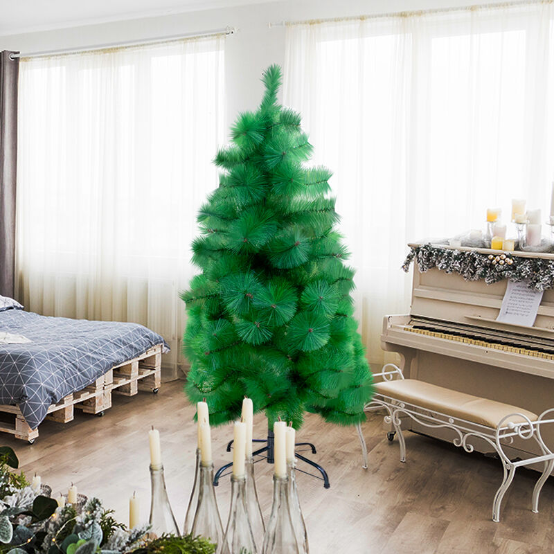 Árbol Pino De Navidad Verde 210 Cm Rama Gruesa ... image number null
