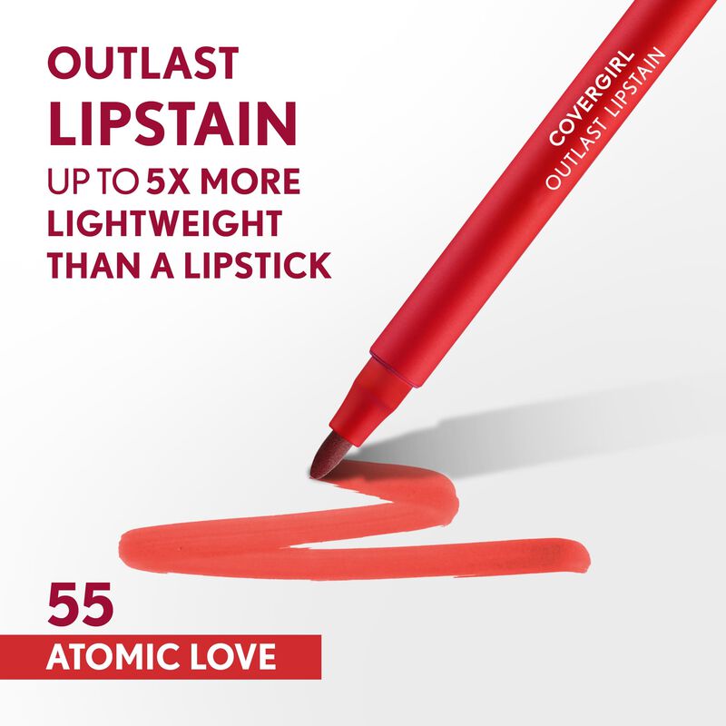 L&aacute;piz Labial Covergirl Outlast 55 Atomic Love V... image number null