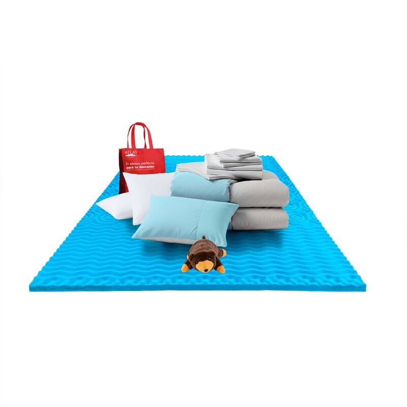 Set  Colchoneta 5 Zonas Individual  + Kit de Ca... image number null