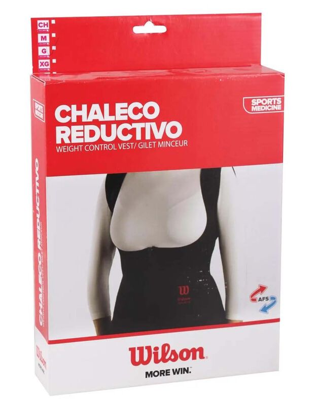 Chaleco Reductivo Wilson Negro AW110 image number null