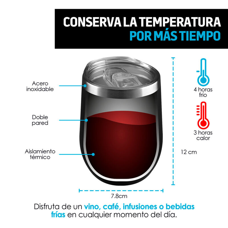 Vaso Térmico para Café 2 Piezas image number null