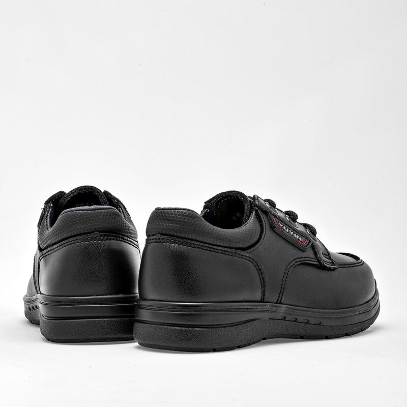Yuyin Zapato Escolar Para Preescolar Ni&ntilde;o Negro... image number null