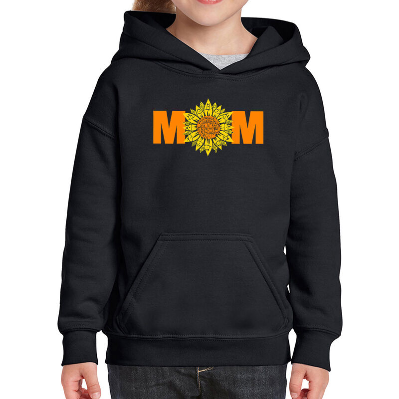 Sudadera Con Capucha Word Art Para Ni&ntilde;a - Mam&aacute; ... image number null