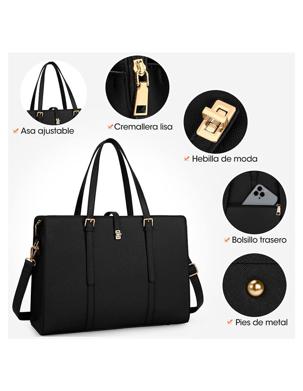 Bolsa Tote Pink Brule Para Mujer image number null